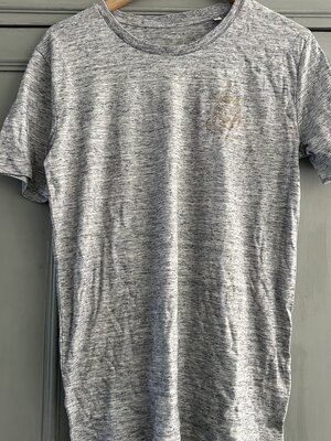 Maratika Foundation - Support Monastery in Nepal Men's t-shirt Grey small logo