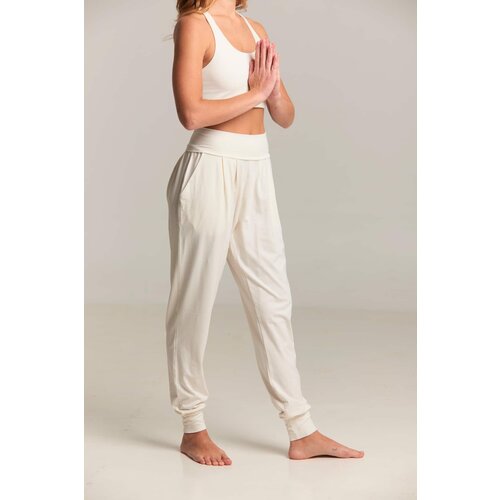 Shambhala Barcelona- Yoga en Sportkleding Purusha Harem Pant Oat
