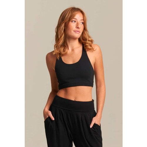 Shambhala Barcelona- Yoga en Sportkleding Vishnu Bra Zwart