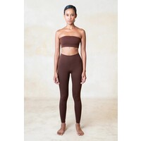 Eira Bamboo Hoge Taille Legging Chestnut