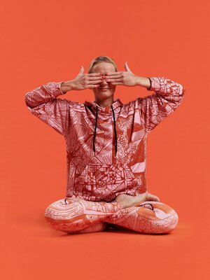 Love & Other Necessities Be Burnt Orange Hoodie