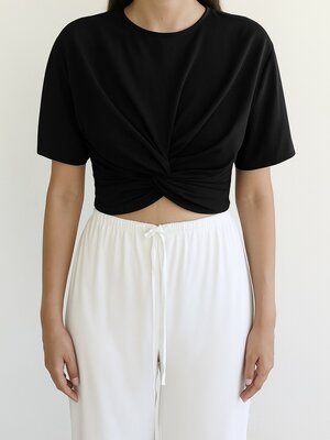 Inti Yoga Studio - Yoga en Lounge Kleding Alisa Top Black