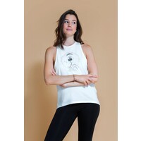 Jijivisha  Tank Top Off-White