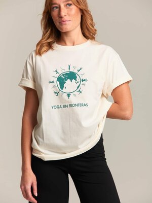 Shambhala Barcelona-Yoga en Sportkleding Yoga Sin Fronteras T-Shirt