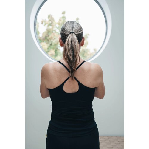 Yogamii - Duurzame Yoga Kleding Strap Top Nadi Black Yogamii - Duurzame Yoga Kleding Strap Top Nadi Black