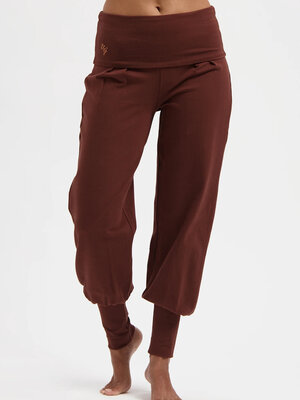 Urban Goddess - Duurzame Yoga- en Lounge Kleding Yoga Broek Devi Marron