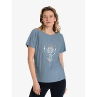 Shirt Blue Melange Gold