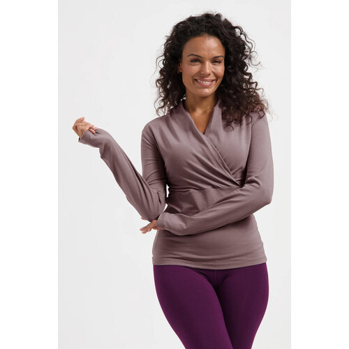 Urban Goddess - Duurzame Yoga- en Lounge Kleding Ishtar Longsleeve Yoga Shirt  Fireclay