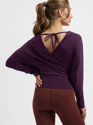 Urban Goddess - Duurzame Yoga- en Lounge Kleding Ala Longsleeve Yoga Shirt  Bloom