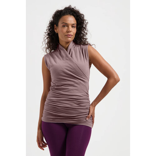 Urban Goddess - Duurzame Yoga- en Lounge Kleding Good Karma Yoga Top Fireclay