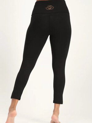 Urban Goddess - Duurzame Yoga- en Lounge Kleding Yoga Legging 7/8 Surya Zwart