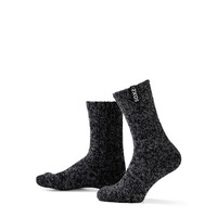 Woolen Socks in Dark Grey Wool Label Silver Star Medium