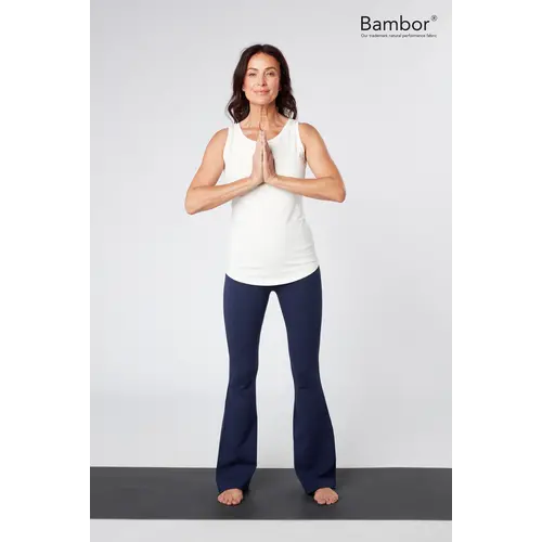 Asquith Flare Legging Bamboe Navy