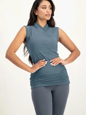 Urban Goddess - Duurzame Yoga- en Lounge Kleding Good Karma Yoga Top Mirage