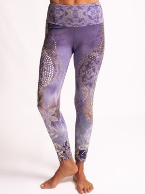 The Spirit of Om- Yoga Kleding van Biologisch Katoen Yoga Legging Vaira
