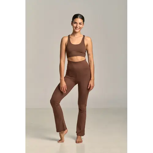 Shambhala Barcelona-Yoga en Sportkleding Shakti Flare Pant Earth