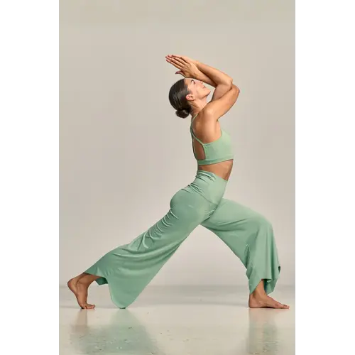 Shambhala Barcelona- Yoga en Sportkleding Maya Flare Pant Salvia