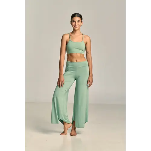 Shambhala Barcelona-Yoga en Sportkleding Maya Flare Pant Salvia