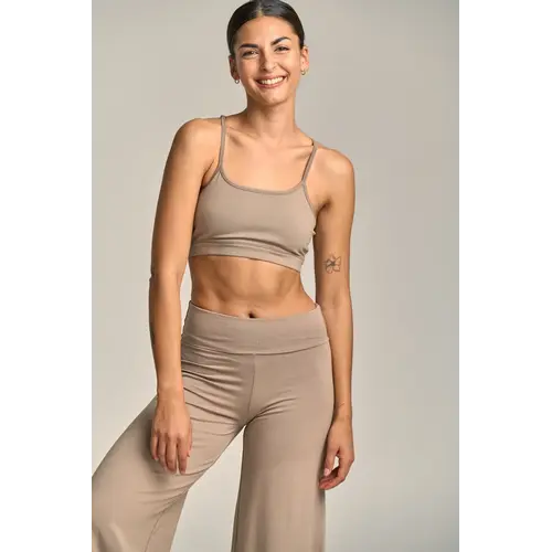 Shambhala Barcelona- Yoga en Sportkleding Akasha Bra Clay