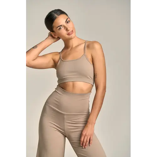 Shambhala Barcelona- Yoga en Sportkleding Akasha Bra Clay