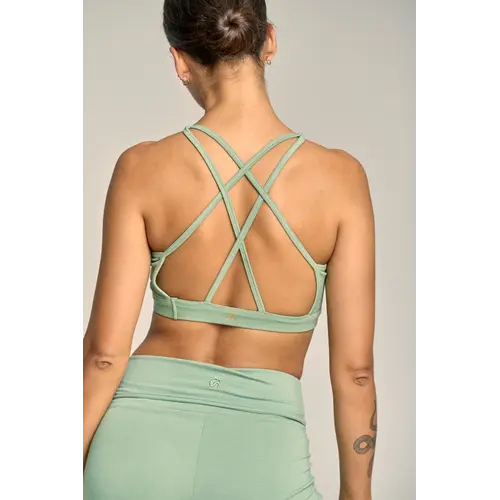Shambhala Barcelona- Yoga en Sportkleding Akasha Bra Salvia