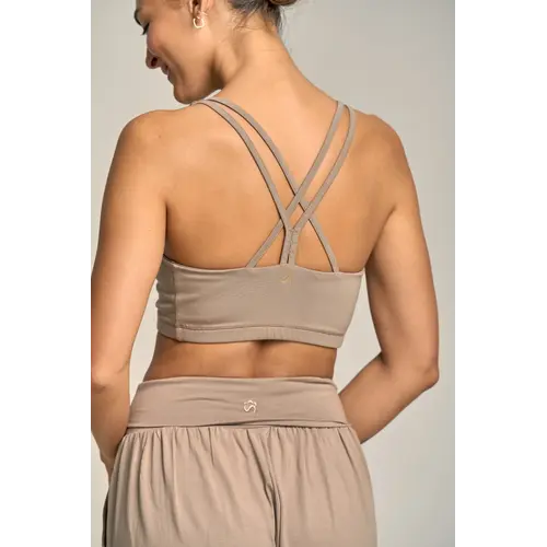Shambhala Barcelona- Yoga en Sportkleding Vishnu Bra Clay