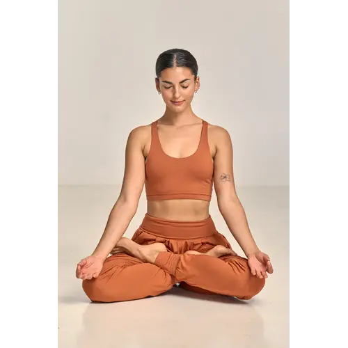 Shambhala Barcelona-Yoga en Sportkleding Vishnu Bra Terracota