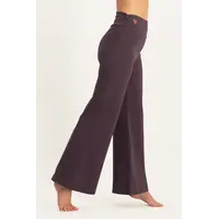 Maeve Wide Yoga Pants Berry