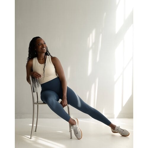 Spica - Yoga en Sportkleding Surya Comfort Leggings Blue Dusk