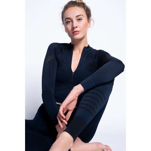 Studio Nanette Lindeman - Duurzame Yoga- en Sport Kleding Embracing Sports Top Midnight