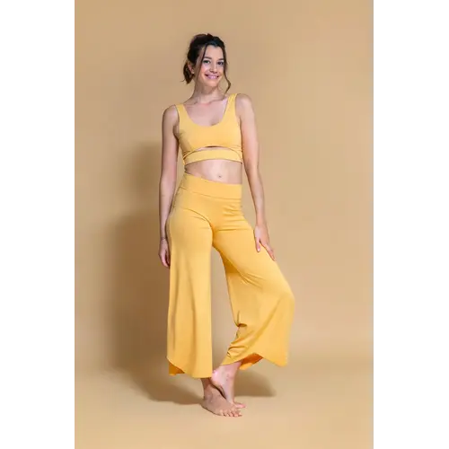 Shambhala Barcelona- Yoga en Sportkleding Maya Flare Pant Curry