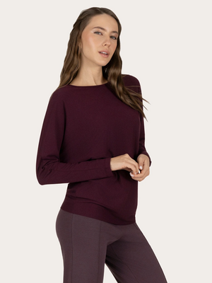 Urban Goddess - Duurzame Yoga- Pilates en Active Kleding Budhi Longsleeve Yoga Shirt Fig
