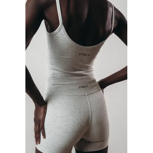 Studio K Yogawear- Yoga en Lounge Kleding Mové Cami Tank Grijs