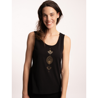 Tanktop Vahita Zwart