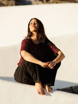 Urban Goddess - Duurzame Yoga- Pilates en Active Kleding Budhi Shortsleeve Yoga Top Fig