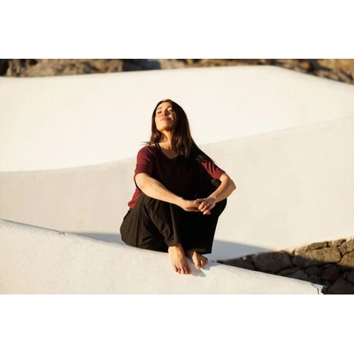 Urban Goddess - Duurzame Yoga- Pilates en Active Kleding Budhi Shortsleeve Yoga Top Fig