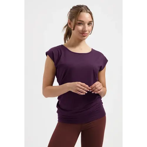 Urban Goddess - Duurzame Yoga- Pilates en Active Kleding Asana Yoga Tee Bloom