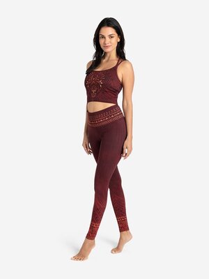 The Spirit of Om- Yoga Kleding van Biologisch Katoen Yoga Legging Shakti