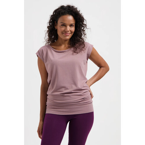 Urban Goddess - Duurzame Yoga- Pilates en Active Kleding Asana Yoga Tee Fireclay