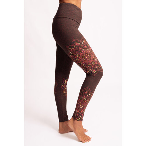 The Spirit of Om- Yoga Kleding van Biologisch Katoen Yoga Legging Chaya