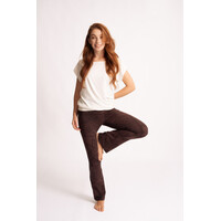 Yoga Broek Flare Guna Bruin