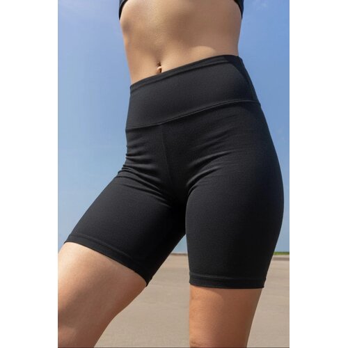 Funky Simplicity - Duurzame Yoga Kleding Biker Shorts Zwart
