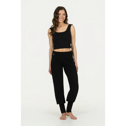 Urban Goddess - Duurzame Yoga- Pilates en Active Kleding Yoga Broek Dakini Zwart