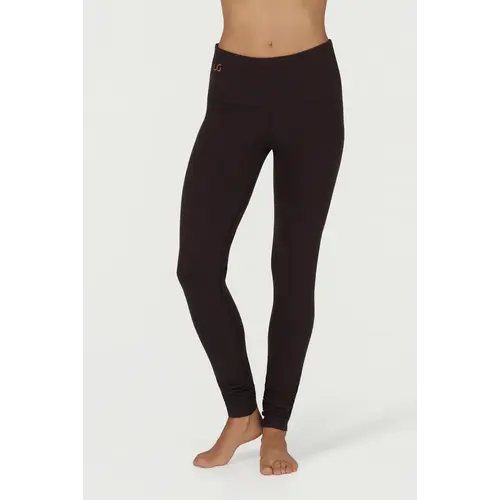 Urban Goddess - Duurzame Yoga- Pilates en Active Kleding Yoga Legging Hoge Taille Satya Coffee