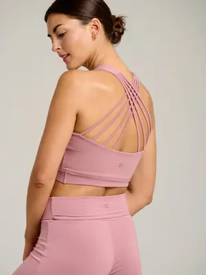 Shambhala Barcelona- Yoga en Sportkleding Devi Bra Rosa Seca