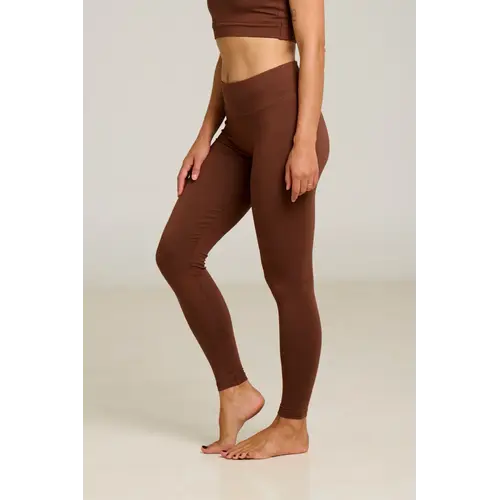 Shambhala Barcelona- Yoga en Sportkleding Mula Legging Bruin