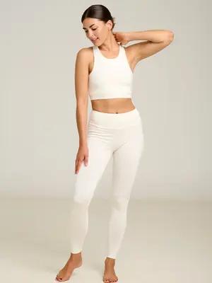 Shambhala Barcelona- Yoga en Sportkleding Mula Legging Oat