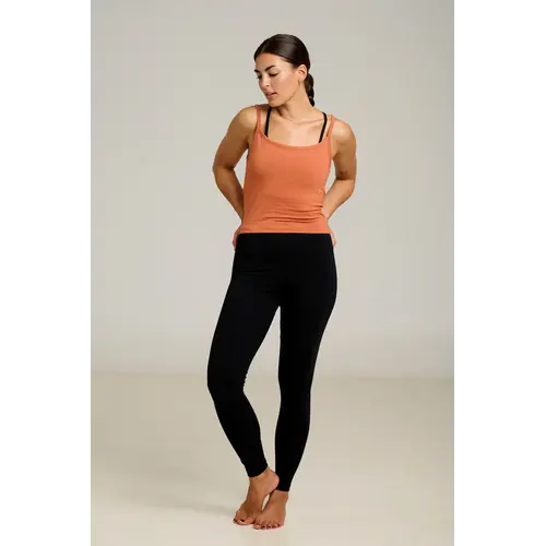 Shambhala Barcelona- Yoga en Sportkleding Chandra Tank Terracotta