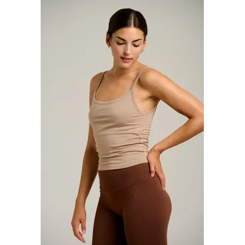 Shambhala Barcelona- Yoga en Sportkleding Chandra Tank Clay