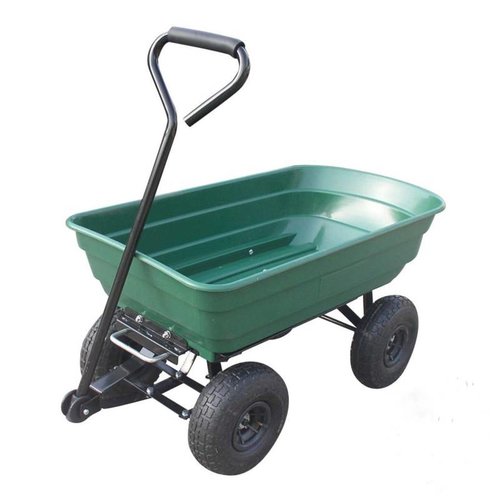 Turfmaster Turfmaster XBITC250 tuinkar, kunststof kipbak 250 kg Turfmaster Turfmaster XBITC250 tuinkar, kunststof kipbak 250 kg